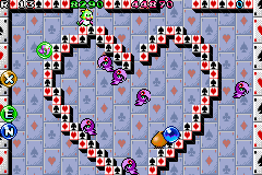 Bubble Bobble Old & New (Game Boy Advance) screenshot: Big heart