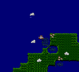 Sid Meier's Pirates! (NES) screenshot: To the town for rum!