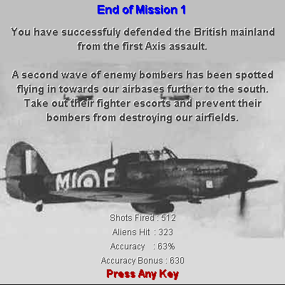Spitfire: The Battle of Britain (Browser) screenshot: A Spitfire against an entire army