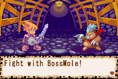 Screenshot of Dokapon: Monster Hunter (Game Boy Advance, 2001) - MobyGames