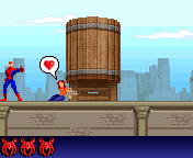 Spider-Man vs Doc Ock (J2ME) screenshot: Saving the girl