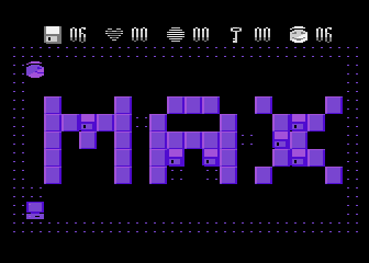 MAX / Magic World (Atari 8-bit) screenshot: Level 24