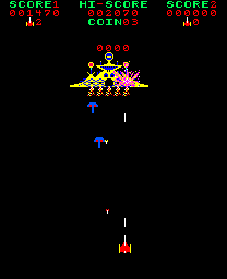 Screenshot of Pleiades (Arcade, 1981) - MobyGames