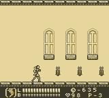 Castlevania Legends (Game Boy) screenshot: Second level