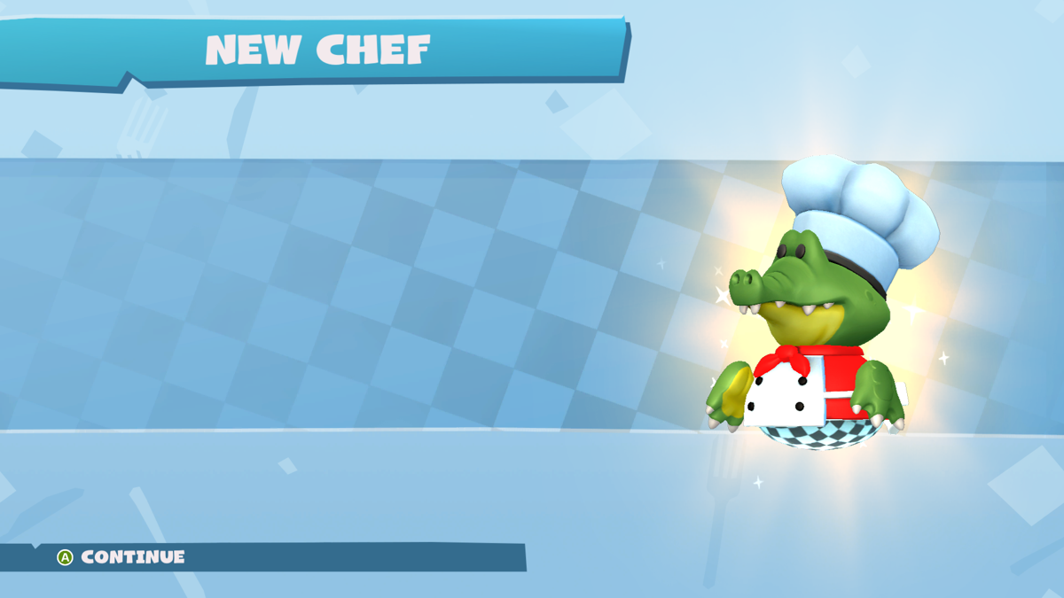 Overcooked! 2 (Windows) screenshot: New chef unlocked
