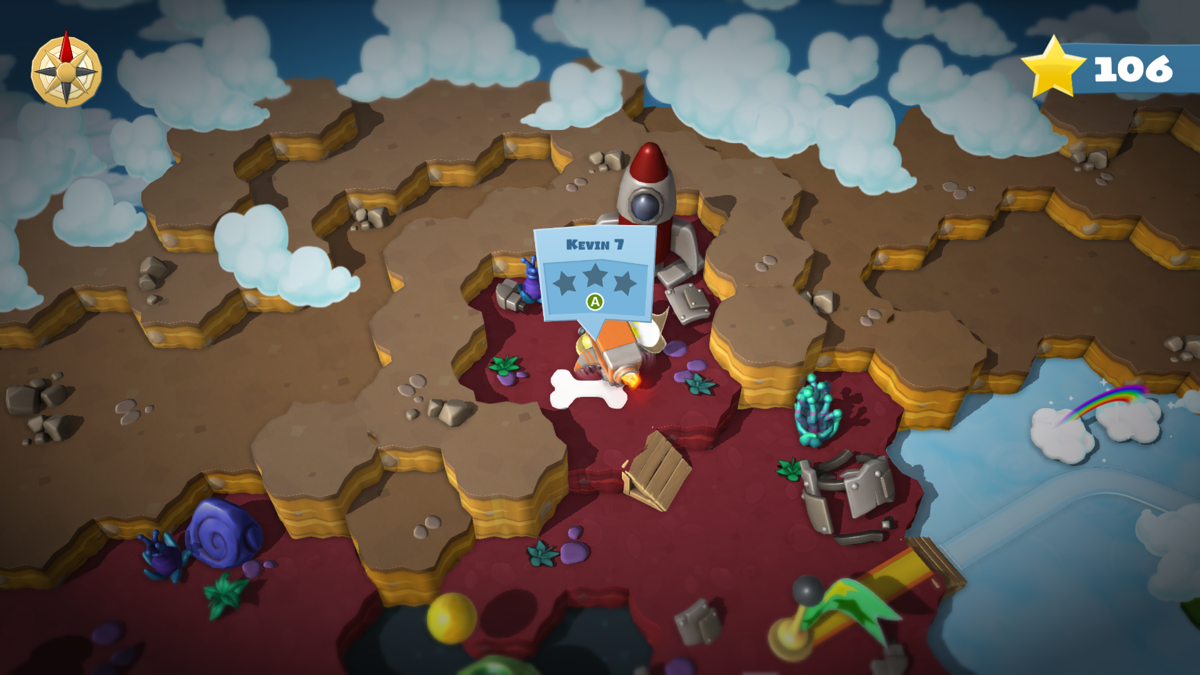 Overcooked! 2 (Windows) screenshot: There are bonus Kevin levels which you can unlock by playing really good in certain levels