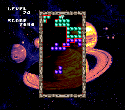 Mystery Circle (SNES) screenshot: Level 24