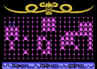 Neuroid (Atari 8-bit) screenshot: Level 7