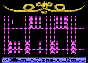 Neuroid (Atari 8-bit) screenshot: Level 4