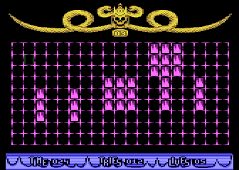 Neuroid (Atari 8-bit) screenshot: Level 3