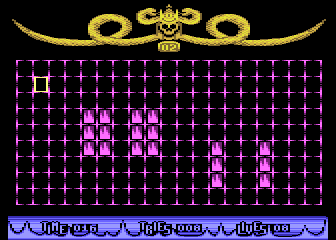 Neuroid (Atari 8-bit) screenshot: Level 2