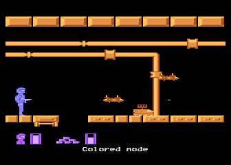 Android (Atari 8-bit) screenshot: Passage to the lower level