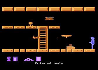 Android (Atari 8-bit) screenshot: Energy up stairs