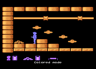 Android (Atari 8-bit) screenshot: UFO's raid