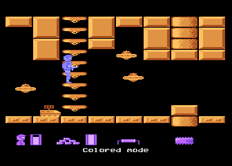 Android (Atari 8-bit) screenshot: Climbing
