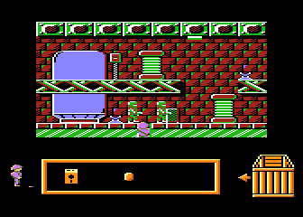 Adax (Atari 8-bit) screenshot: Deadly surprise