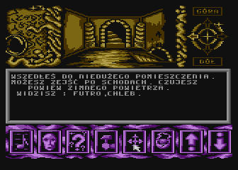 Barahir (Atari 8-bit) screenshot: Bread and fur