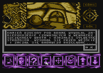 Barahir (Atari 8-bit) screenshot: Event description