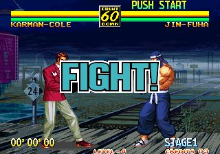 Art of Fighting 3: The Path of The Warrior (Arcade) screenshot: Fight!