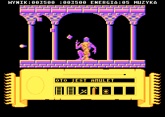 Miecze Valdgira (Atari 8-bit) screenshot: Diviner