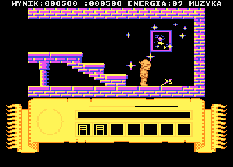 Miecze Valdgira (Atari 8-bit) screenshot: Magic wand