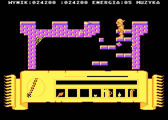 Miecze Valdgira (Atari 8-bit) screenshot: Warlock tower