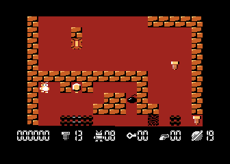 Robbo Forever (Atari 8-bit) screenshot: Level 19