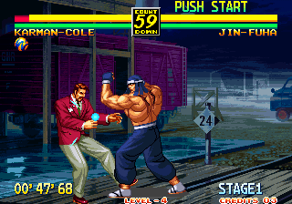 Art of Fighting 3: The Path of The Warrior (Arcade) screenshot: Uppercut.