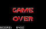 Ninja Gaiden (Lynx) screenshot: Game over