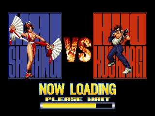 The King of Fighters '96 (PlayStation) screenshot: Loading screen.