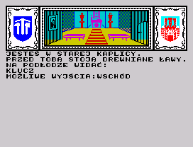 Smok Wawelski (ZX Spectrum) screenshot: Old chapel