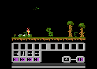 Screenshot of Jurassic Park II (Atari 8-bit, 1995) - MobyGames