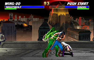 Screenshot of Mortal Kombat 3 (Arcade, 1995) - MobyGames