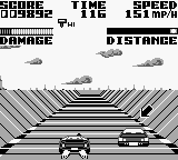 Super Chase H.Q. (Game Boy) screenshot: The "boss".