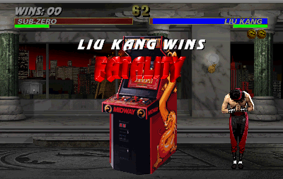 Mortal Kombat 3 (Arcade) screenshot: Arcade fatality
