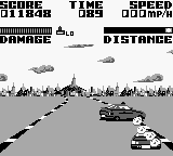 Super Chase H.Q. (Game Boy) screenshot: Done.