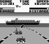 Super Chase H.Q. (Game Boy) screenshot: Stage 2 boss...