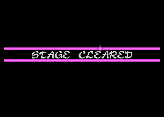 Magic of Words (Atari 8-bit) screenshot: Stage cleared
