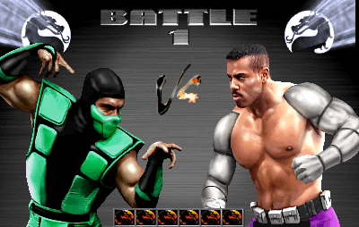 Ultimate Mortal Kombat 3 (Arcade) screenshot: Multiplayer first screen