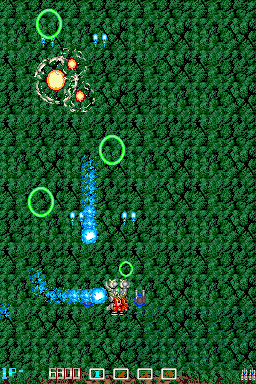ImageFight (Arcade) screenshot: Homing plasma