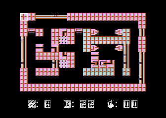Czaszki / Electra (Atari 8-bit) screenshot: Level 22