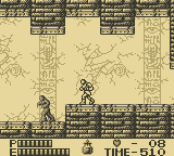 Castlevania II: Belmont's Revenge (Game Boy) screenshot: Rock Castle