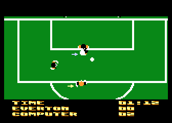 Screenshot of Fantastic Soccer (Atari 8-bit, 1989) - MobyGames