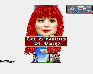 The Chronicles of Omega (Amiga) screenshot: Title screen