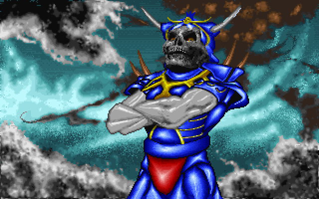 Screenshot of Might and Magic: Clouds of Xeen (FM Towns