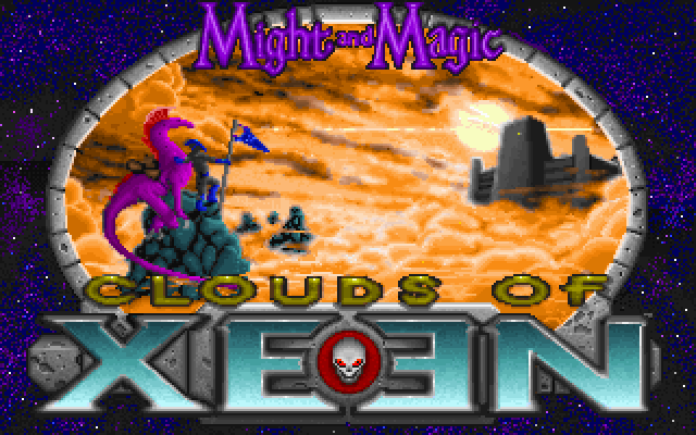Might and Magic: Clouds of Xeen (FM Towns) screenshot: Another title screen