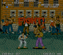Street Smart (Arcade) screenshot: Next Fight.