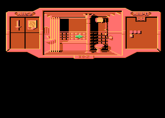 A.D. 2044: Seksmisja (Atari 8-bit) screenshot: Toilet