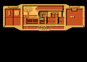 A.D. 2044: Seksmisja (Atari 8-bit) screenshot: On the surface