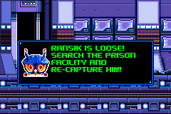 Saban's Power Rangers: Time Force (Game Boy Advance) screenshot: Mission tips